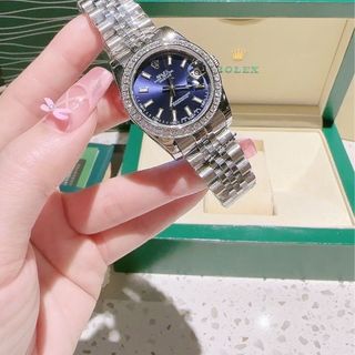 ĐỒNG HỒ NAM NỮ CAO CẤP ROLXE DATE JUST MÁY CƠ VIỀN HỘT