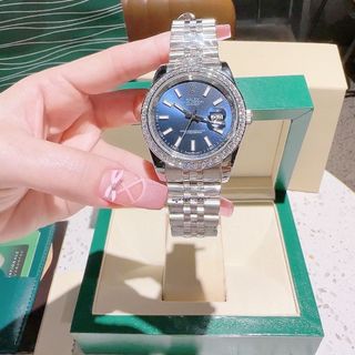 ĐỒNG HỒ NAM NỮ CAO CẤP ROLXE DATE JUST MÁY CƠ VIỀN HỘT