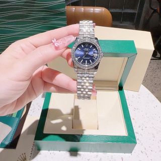 ĐỒNG HỒ NAM NỮ CAO CẤP ROLXE DATE JUST MÁY CƠ VIỀN HỘT