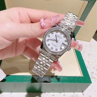 ĐỒNG HỒ NAM NỮ CAO CẤP ROLXE DATE JUST MÁY CƠ VIỀN HỘT