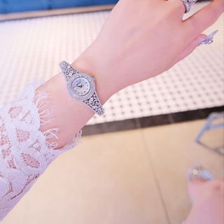 ĐỒNG HỒ NỮ CHÍNH HÃNG BRIDE TALKK KIỀNG TRÒN ĐÍNH PHA LÊ FULLBOX HÃNG