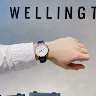 ĐỒNG HỒ NAM CAO CẤP WELLINGTON ICONIC 6KIM DÂY DA FULLBOX TEM