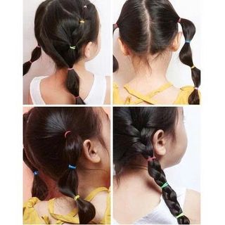 HỘP DÂY CỘT TÓC CHO BÉ NHIỀU MÀU