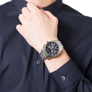 ĐỒNG HỒ NAM CAO CẤP MICHAELL DÂY THÉP NHIỀU MÀU MẶT CHONOGRAP  FULLBOX TAG