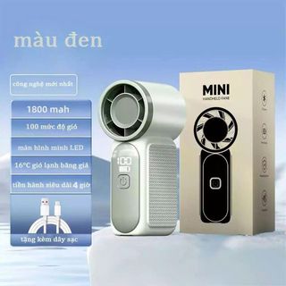 QUẠT SẠC TÍCH ĐIỆN CẦM TAY X688 (T100)