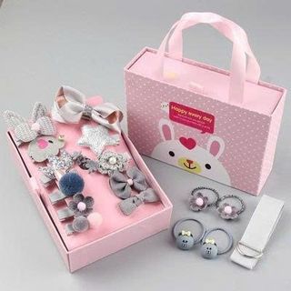 SET PHỤ KIỆN TÓC 18 CHI TIẾT FULL BOX QUÀ TẶNG
