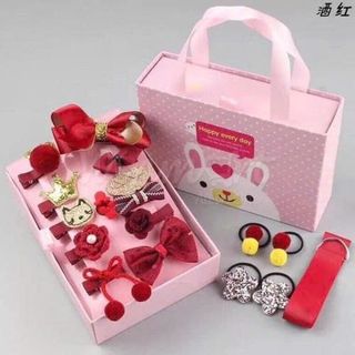 SET PHỤ KIỆN TÓC 18 CHI TIẾT FULL BOX QUÀ TẶNG