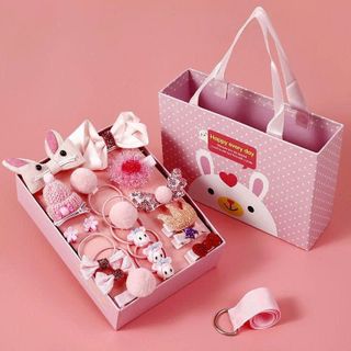 SET PHỤ KIỆN TÓC 18 CHI TIẾT FULL BOX QUÀ TẶNG