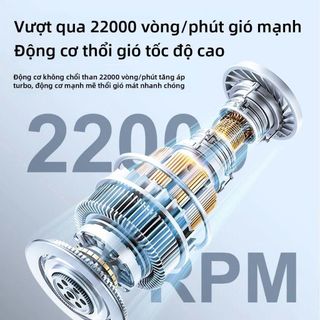 QUẠT MINI CẦM TAY HIGH SPEED FAN TRONG SUỐT