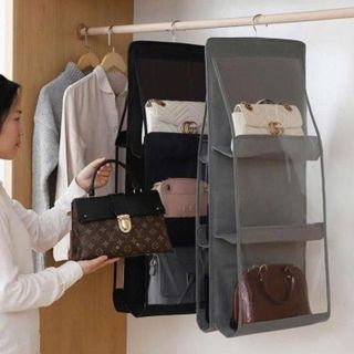 TÚI TREO ĐỰNG BẢO QUẢN GIỎ XÁCH 6 NGĂN CÓ MÓC TREO