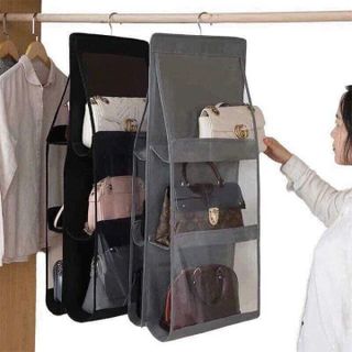 TÚI TREO ĐỰNG BẢO QUẢN GIỎ XÁCH 6 NGĂN CÓ MÓC TREO