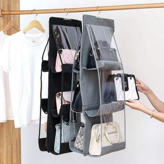 TÚI TREO ĐỰNG BẢO QUẢN GIỎ XÁCH 6 NGĂN CÓ MÓC TREO