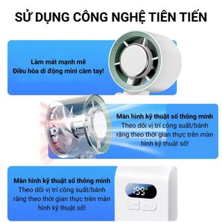 QUẠT CẦM TAY SÒ LẠNH UFAN JF-137