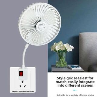 QUẠT MINI 3 CÁNH LÒ XO CÓ CÔNG TẮC (T65)