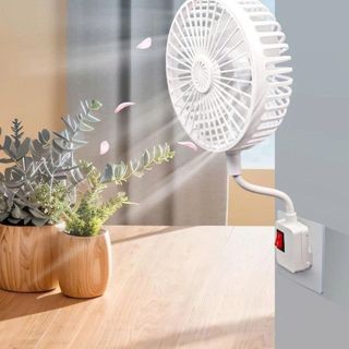 QUẠT MINI 3 CÁNH LÒ XO CÓ CÔNG TẮC (T65)