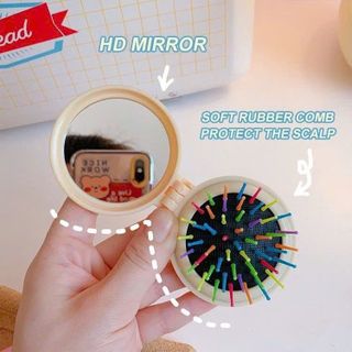 GƯƠNG LƯỢC GAI TRÒN