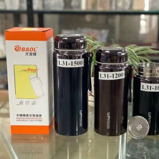 BÌNH GIỮ NHIỆT INOX 304 1500ML BAOL L31