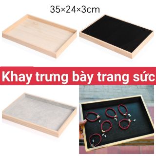 Khay trưng bày trang sức vàng bạc