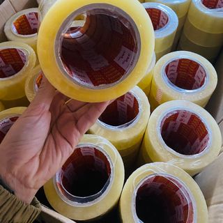 Băng dính opp dán thùng 4.7cm x 100ya ( 235gam/cuộn )