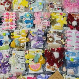 Lô 100 Set Kẹp mix . Đủ mẫu lộn xộn. Hàng mã như hình