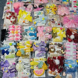 Lô 100 Set Kẹp mix . Đủ mẫu lộn xộn. Hàng mã như hình
