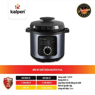 Nồi áp suất điện Kalpen P4 6 lit