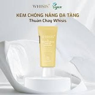 Kem Chống Nắng Đa Tầng Thuần Chay WHISIS So, Solution Vegan Tone-up Sun Block 50g