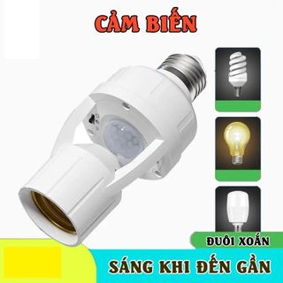 ĐUI ĐÈN CẢM BIẾN CHUYỂN ĐỘNG ĐUI E27 (T200)
