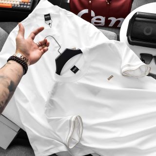 T shirt BOSS nam.  Chất  Cotton 100% 4c.  Dày Mịn mát.