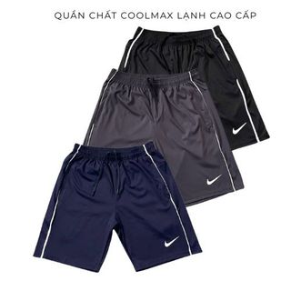 Quần short đùi nam thể thao thun lạnh coolmax co giãn 4 chiều cao cấp pickleball,Tenniss,tập