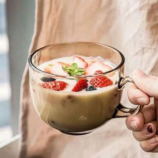 BỘ 6 LY HỔ PHÁCH CÓ QUAI 440ML DELI ZB322 (T12)