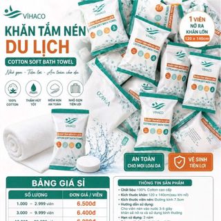 Khăn tắm nén