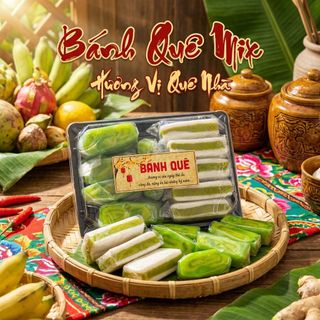 COMBO BÁNH QUÊ MIX – TINH HOA BÁNH NGỌT QUÊ NHÀ 500G - WINNIE HOUSE