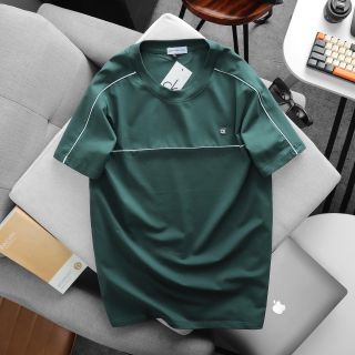 Áo thun nam. Cotton 4 chiều xịn, sờ vào là thích. Bo rip đồng màu, thiết kế basic.