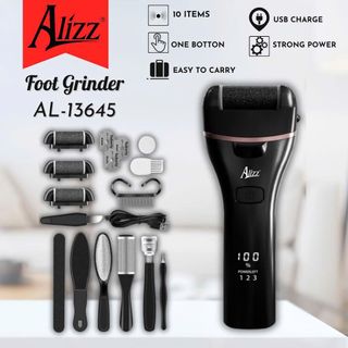 MÁY MÀI, CHÀ LÀM ĐẸP GÓT CHÂN 10 MÓN ALIZZ-13645