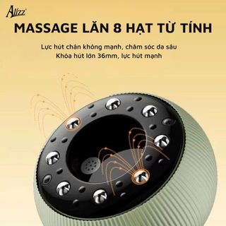 MÁY MASSAGE GIÁC HƠI CẠO GIÓ 8 BI ALIZZ AL-14536