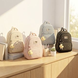 BALO ĐI HỌC NỮ STYLE HÀN CÓ NƠ CỰC XINH A5115, PHỐI ĐỒ CỰC CHẤT - PIPI STORE