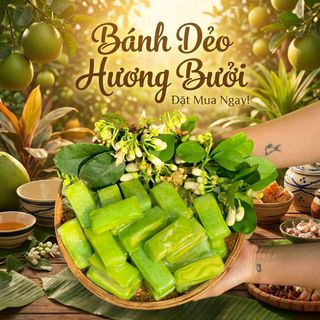 BÁNH DẺO HƯƠNG HOA BƯỞI THƠM NGON 400G - WINNIE HOUSE