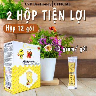 Mật ong nguyên chất Chanh Đào, mật ong tự nhiên, tăng sức đề kháng, giảm ho, mật ong CvdBeehoney