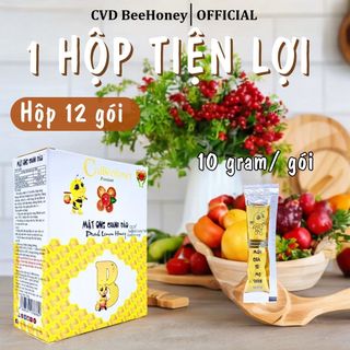 Mật ong nguyên chất Chanh Đào, mật ong tự nhiên, tăng sức đề kháng, giảm ho, mật ong CvdBeehoney