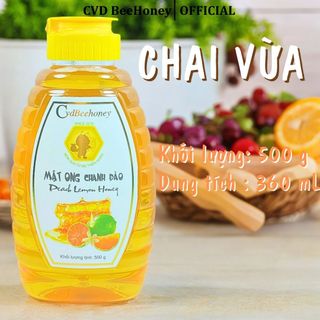 Mật ong nguyên chất Chanh Đào, mật ong tự nhiên, tăng sức đề kháng, giảm ho, mật ong CvdBeehoney