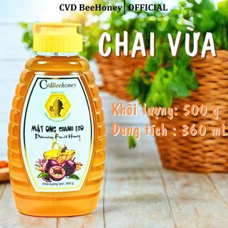 Mật ong nguyên chất Chanh Leo, mật ong tự nhiên, tăng sức đề kháng, tốt cho mắt, mật ong CvdBeehoney