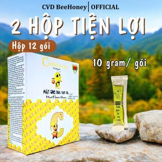 Mật ong nguyên chất hoa Bạc Hà, mật ong tự nhiên, tăng sức đề kháng, giảm ho, mật ong CvdBeehoney