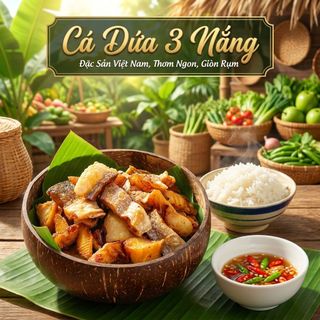 KHÔ CÁ DỨA NUÔI CẮT KHÚC, HƯƠNG VỊ ĐẶC SẢN TƯƠI NGON 500G - WINNIE HOUSE