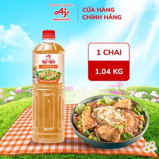 Xốt Mè Rang - Aji-Xốt Dùng Chấm Trộn Phủ - Chai 1,04kg