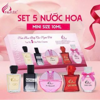 Set nước hoa mini 5 chai
