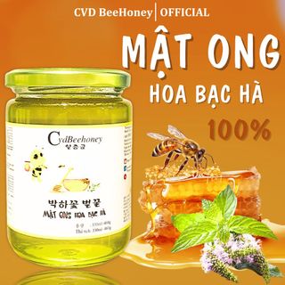Mật ong Hoa Bạc Hà Nguyên Chất, Tăng Đề Kháng, Phục Hồi Sức Khỏe, Đẹp Da CVDBEEHONEY 600g