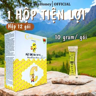 Mật ong Hoa Bạc Hà Nguyên Chất, Tăng Đề Kháng, Phục Hồi Sức Khỏe, Đẹp Da CVDBEEHONEY 600g