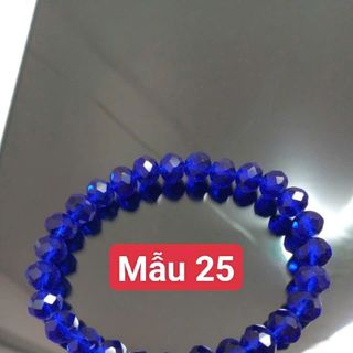 Vòng pha Lê màu xanh dương đeo tay chuỗi pha Lê xanh