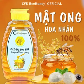 Mật ong nguyên chất hoa Nhãn, mật ong tự nhiên, tăng sức đề kháng, giảm ho, mật ong CvdBeehoney